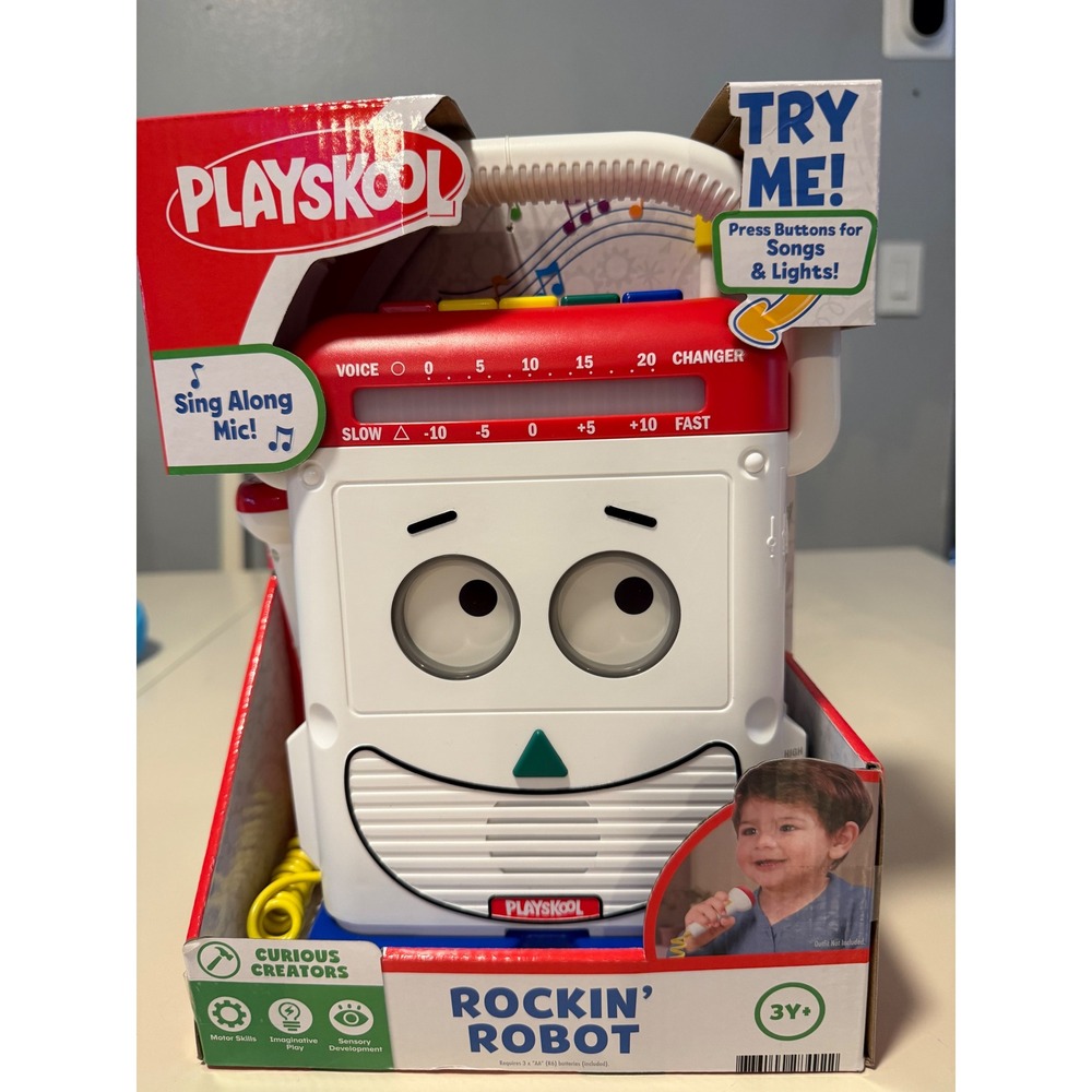 NEW Disney Pixar Toy Story 5 Mr.Mike Rocking Robot 2026 Playskool Movie Size